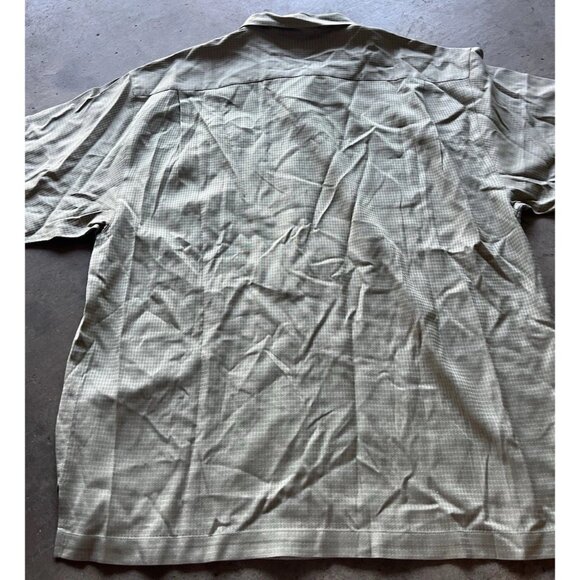 Vintage Tommy Bahama Men's Sz XL Hawaiian Shirt Button Up 100% Silk Floral - Picture 9 of 11